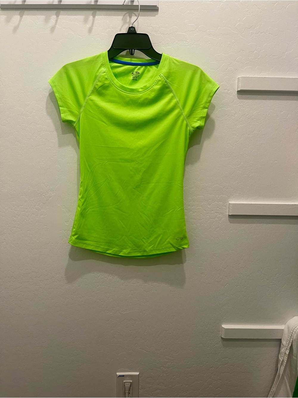 Champion Neon Lime Performance Short Sleeve Tee - Women